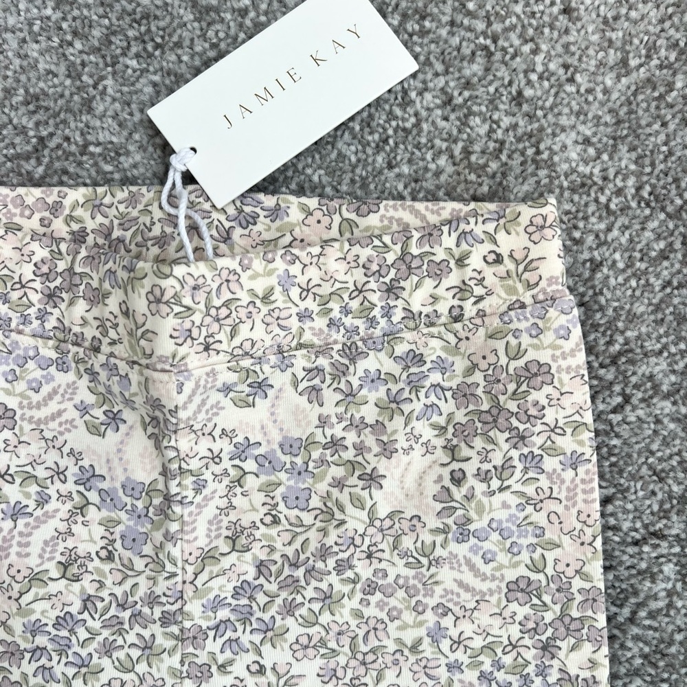 Jamie Kay Girls Cotton Floral Biker Shorts - Picture 2 of 3